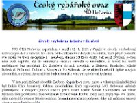 Závody v rybolovné technice v Zaječově (1)